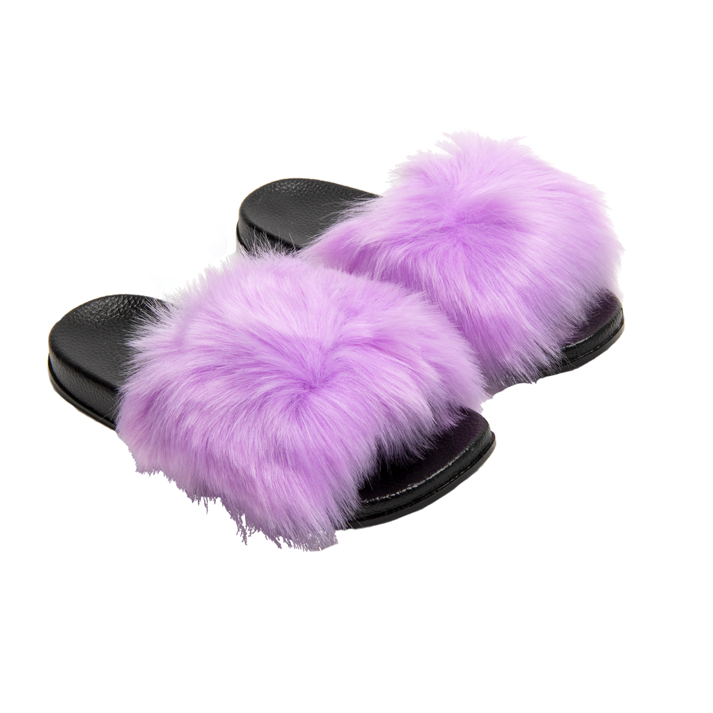 Fuzzy Slippers Size 36, Size 36, hi-res