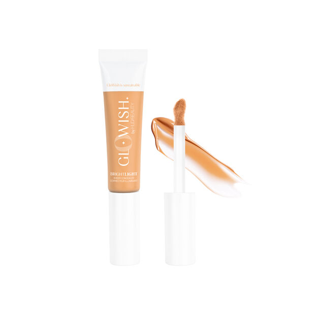 GloWish Bright Light Hydrating Sheer Vegan Concealer - 06 Medium Tan